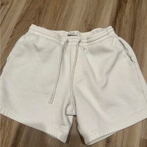PacSun Off-White Fleece Sweat Shorts